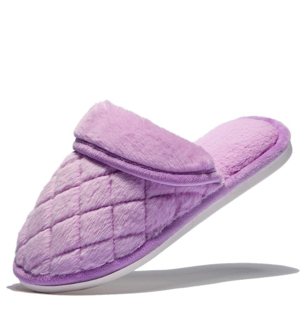 purple house slippers