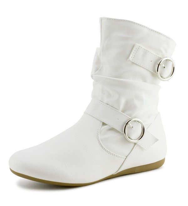 Link Zipper Leather Booties Rachel