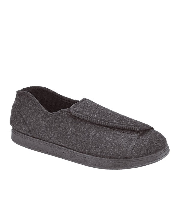 Foamtreads Nurse Slipper Charcoal Wool