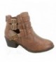 Forever Link Fashion Buckles Booties