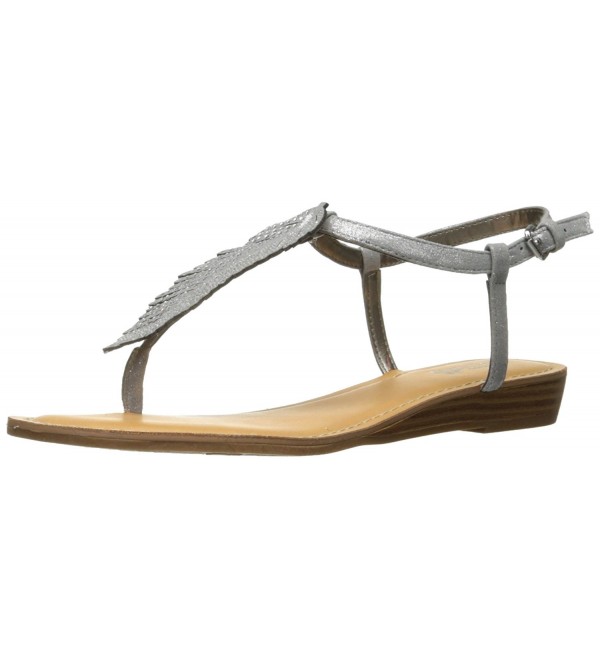 Carlos Santana Womens Sandal Pewter