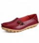 Alicegana Leather Loafers Driving Moccasins