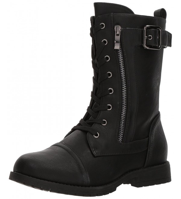 DREAM PAIRS Womens Mission Black