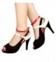 getmorebeauty Womens Stripe Straps Sandals