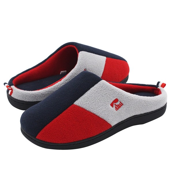 RockDove Tri Color Slippers Blocking Lounging