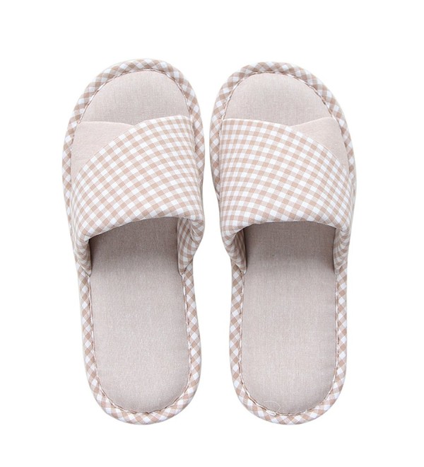 mianshe Womens Cotton Slippers Anti Slip