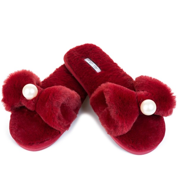 Women's Bedroom Slippers Comfort Four Season Classy Indoor Spa Slide ...