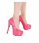 Yinhan Womens Platform Solid Stiletto