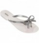 Melissa Womens Harmonic Chrome Sandal