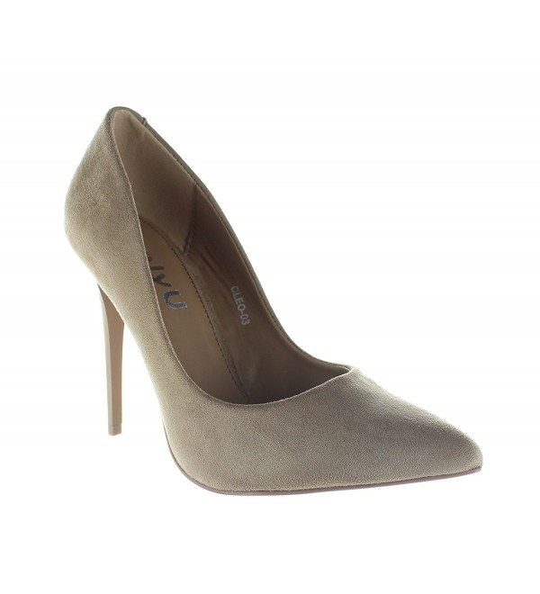 Womens Cleo 03 Suede Pointed Toe 10