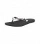 Hunter Original Exploded Flip Flop Black