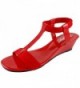 Agape Image 69 T Strap Wedge Sandal