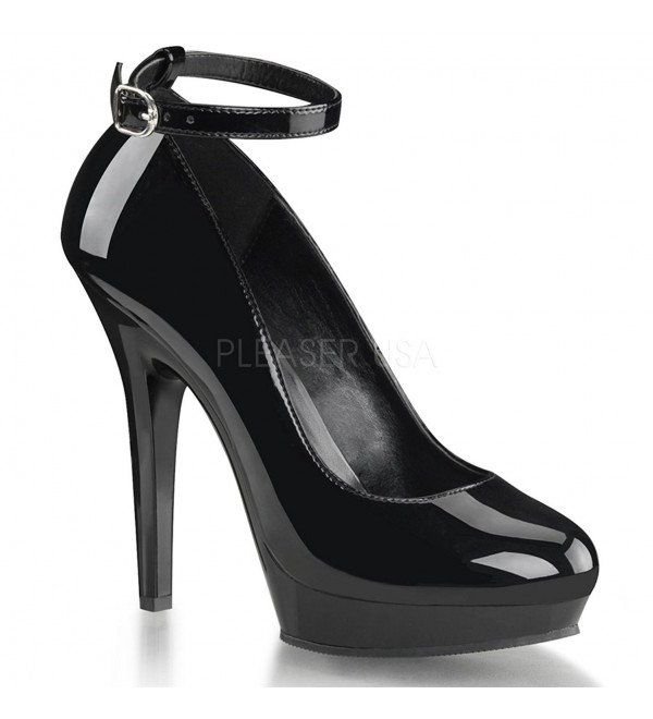 Fabulicious Womens Lip Pumps Black