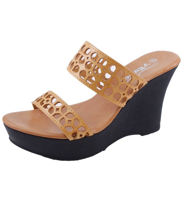 Agape Holly 81 Cutout Platform Sandal