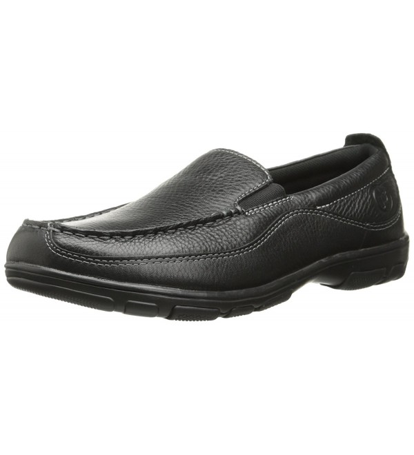 Propet Mens Henri Shoe Black