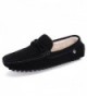 Meeshine Suede Slippers Moccasins Loafers