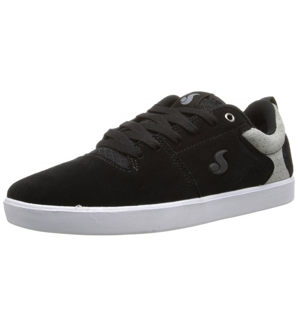 DVS Mens Skateboarding Black Suede