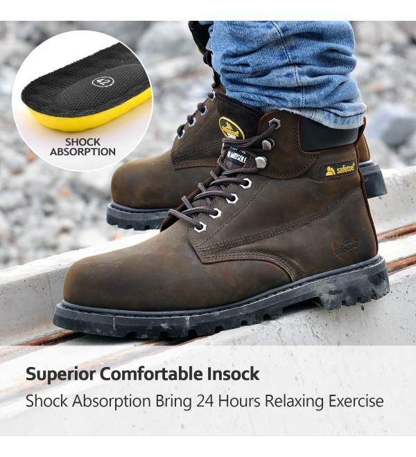 women's wide work boots