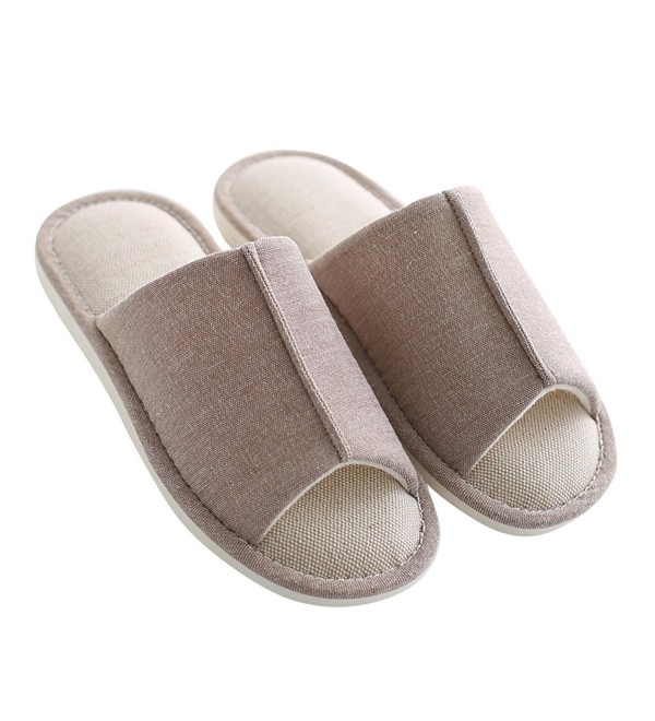 Mianshe Knitted Slippers Open toed Non slip