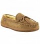 Suede Classic Moccasin Slippers CHESTNUT
