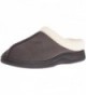 Dearfoams Suede Slipper Pavement Medium