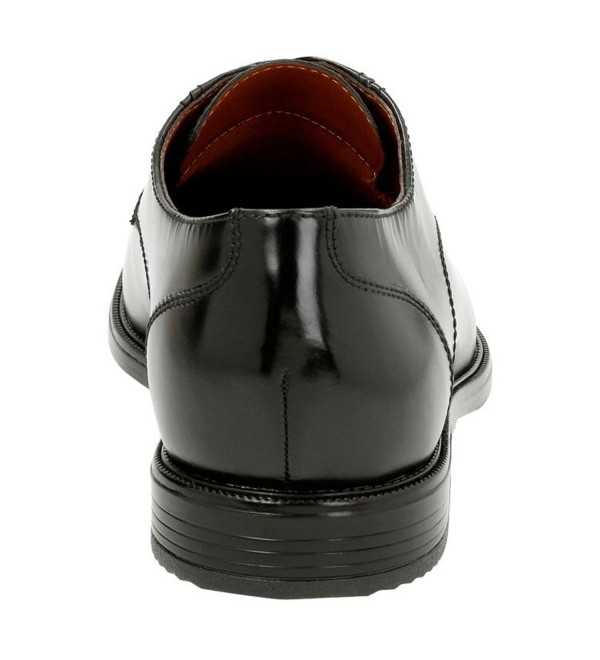 Men's Kinnon Plain Oxfords Shoes - Black Leather - CC12D4BYBSP