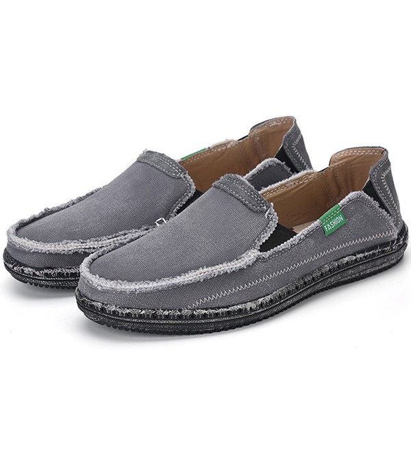 canvas mens deck shoes