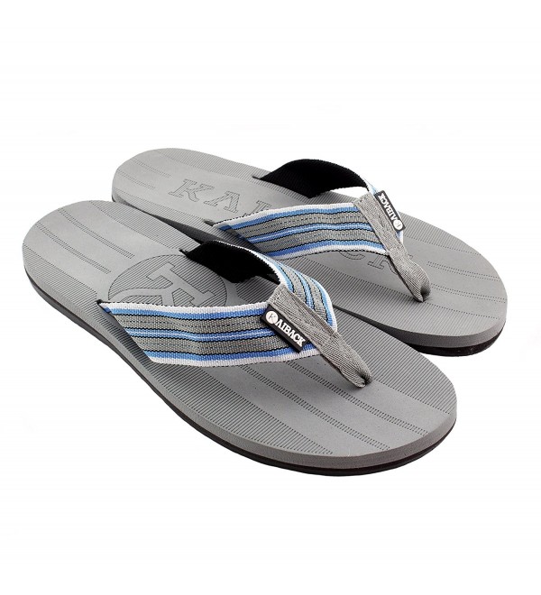 Men's Beachcomber Sandal - Grey/Blue - CE127WBDJQX