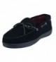 MOC PAPA Black red Leather Moccasin