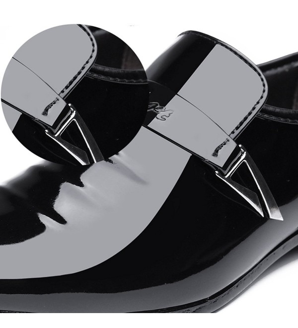 black loafers with tuxedo