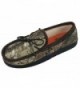 Realtree Nylon Moccasin Slipper Camouflage