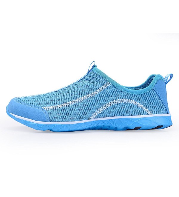 Men's Quick Drying Aqua Water Shoes - Blue - CV185KZRQ7E