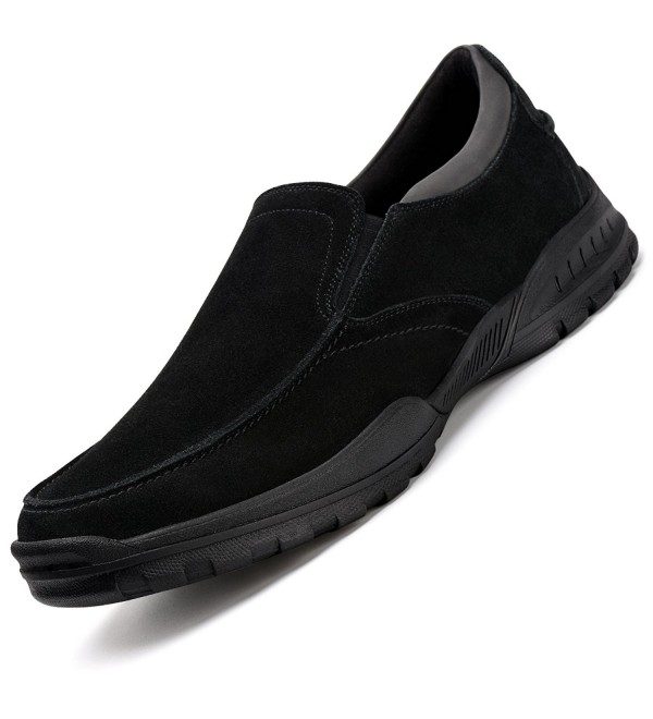 Men's Slip On Walking Shoes Suede 