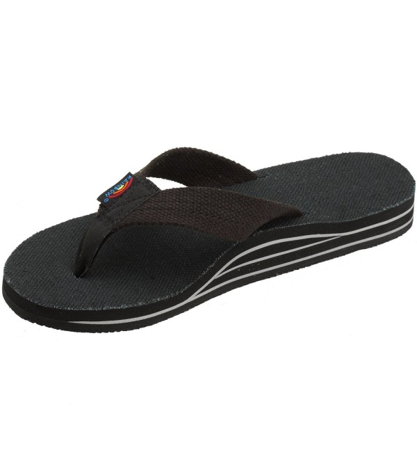 black rainbow sandals womens