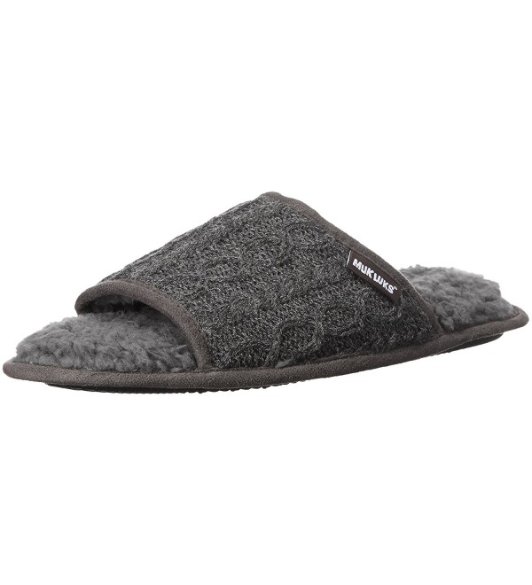 Luks Mens Andy Slipper Grey