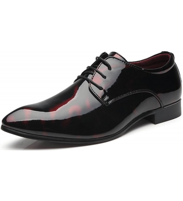 mens patent leather dress shoes