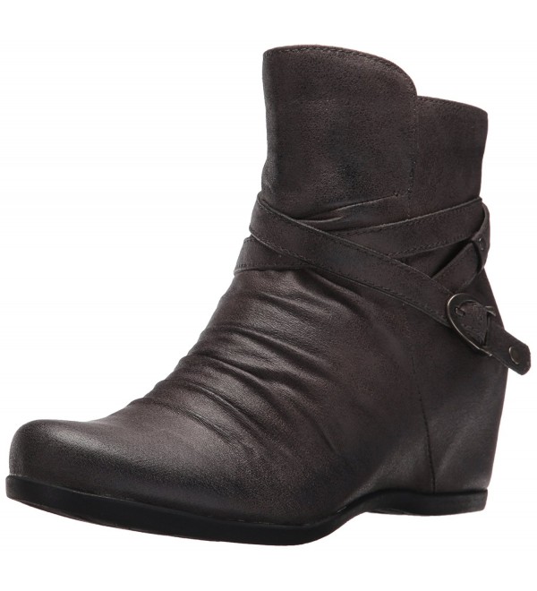 Women's Bt Qui Ankle Bootie - Dark Grey - CD116JGY9UX