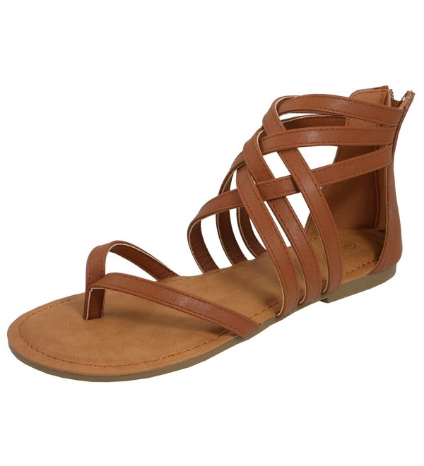 Cambridge Select Crisscross Strappy Gladiator