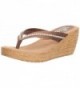 Sbicca Womens Zippa Sandal Bronze